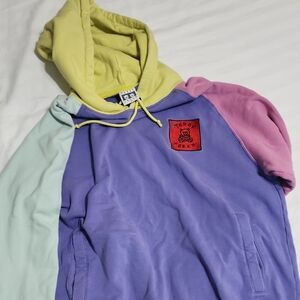Teddy Fresh Pastel Hoodie with Logo Patch